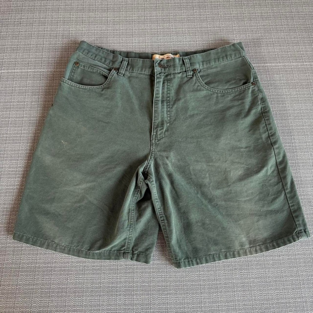 Cherokee green cotton shorts mens size 34